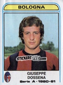 Sticker Giuseppe Dossena