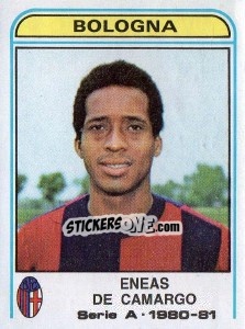 Sticker Eneas De Camargo - Calciatori 1980-1981 - Panini