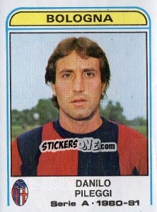 Sticker Danilo Pileggi - Calciatori 1980-1981 n. 68 - Panini