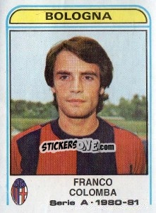 Sticker Franco Colomba - Calciatori 1980-1981 - Panini