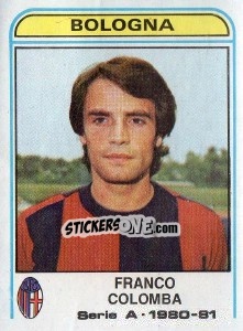 Sticker Franco Colomba - Calciatori 1980-1981 n. 69 - Panini