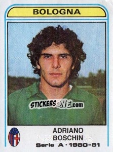 Sticker Adriano Boschin - Calciatori 1980-1981 n. 71 - Panini