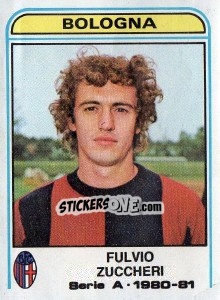 Cromo Fulvio Zuccheri - Calciatori 1980-1981 - Panini