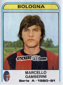 Figurina Marcello Gamberini - Calciatori 1980-1981 n. 74 - Panini