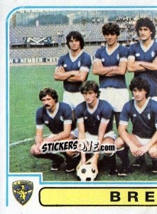 Sticker Squadra (puzzle 1) - Calciatori 1980-1981 - Panini