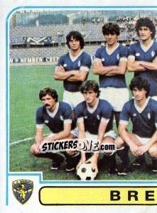 Sticker Squadra (puzzle 1) - Calciatori 1980-1981 n. 77 - Panini