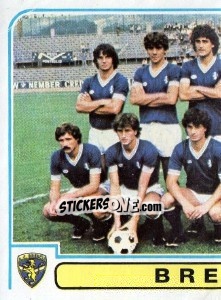 Figurina Squadra (puzzle 1) - Calciatori 1980-1981 - Panini