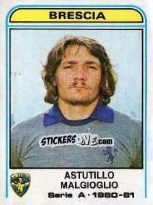Figurina Astutillo Malgioglio - Calciatori 1980-1981 - Panini