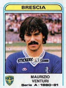 Sticker Maurizio Venturi - Calciatori 1980-1981 n. 80 - Panini