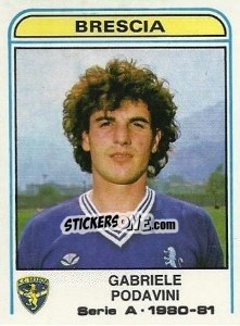 Cromo Gabriele Podavini - Calciatori 1980-1981 - Panini