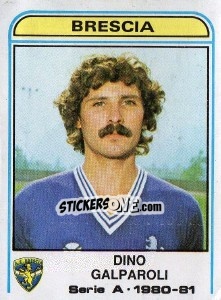 Cromo Diono Galparoli - Calciatori 1980-1981 - Panini