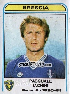 Sticker Pasquale Iachini - Calciatori 1980-1981 - Panini