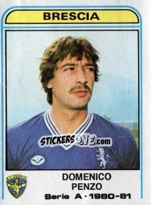 Sticker Domenico Penzo - Calciatori 1980-1981 n. 88 - Panini