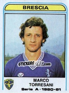 Sticker Marco Torresani - Calciatori 1980-1981 - Panini
