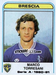 Sticker Marco Torresani - Calciatori 1980-1981 n. 92 - Panini