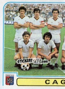 Figurina Squadra (puzzle 1) - Calciatori 1980-1981 - Panini