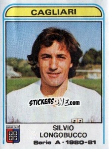 Figurina Silvio Longobucco - Calciatori 1980-1981 - Panini