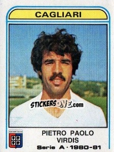 Sticker Pietro Paolo Virdis - Calciatori 1980-1981 - Panini