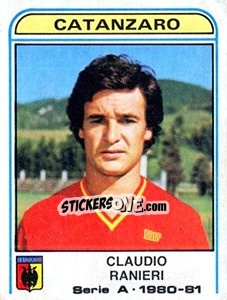 Sticker Claudio Ranieri - Calciatori 1980-1981 n. 121 - Panini