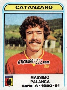 Sticker Massimo Palanca - Calciatori 1980-1981 n. 126 - Panini