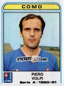 Figurina Piero Volpi - Calciatori 1980-1981 - Panini