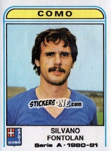 Sticker Silvano Fontolan - Calciatori 1980-1981 n. 139 - Panini
