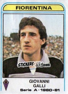 Cromo Giovanni Galli - Calciatori 1980-1981 - Panini