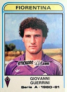 Sticker Giovanni Guerrini - Calciatori 1980-1981 - Panini