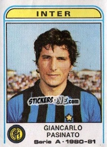 Sticker Giancarlo Pasinato - Calciatori 1980-1981 - Panini
