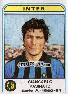 Sticker Giancarlo Pasinato - Calciatori 1980-1981 n. 179 - Panini