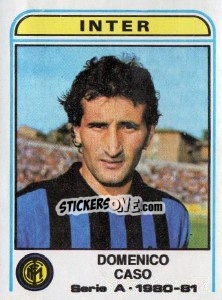 Sticker Domenico Caso - Calciatori 1980-1981 n. 188 - Panini