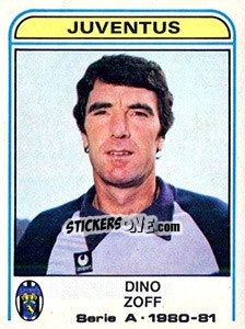 Figurina Dino Zoff - Calciatori 1980-1981 - Panini