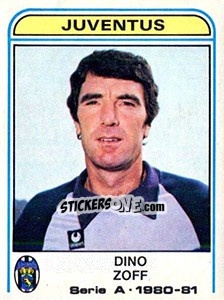 Sticker Dino Zoff - Calciatori 1980-1981 n. 193 - Panini