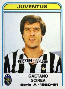 Sticker Gaetano Scirea - Calciatori 1980-1981 n. 194 - Panini