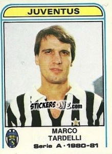 Sticker Marco Tardelli - Calciatori 1980-1981 n. 199 - Panini