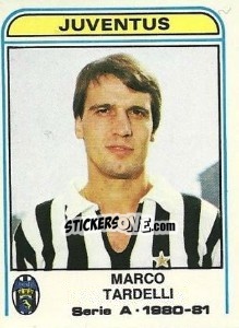 Cromo Marco Tardelli - Calciatori 1980-1981 - Panini