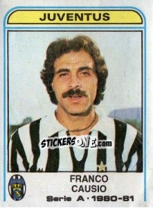 Sticker Franco Causio - Calciatori 1980-1981 n. 201 - Panini
