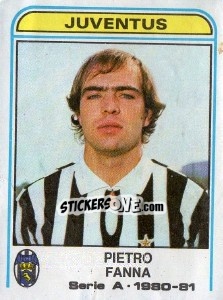 Figurina Pietro Fanna - Calciatori 1980-1981 - Panini