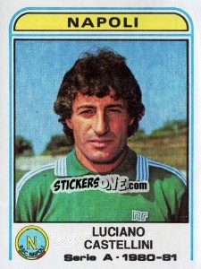 Cromo Luciano Castellini - Calciatori 1980-1981 - Panini