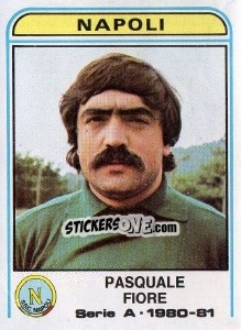 Cromo Pasquale Fiore - Calciatori 1980-1981 - Panini