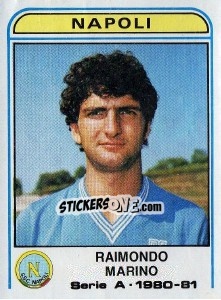 Cromo Raimondo Marino - Calciatori 1980-1981 - Panini