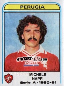 Cromo Michele Nappi - Calciatori 1980-1981 - Panini