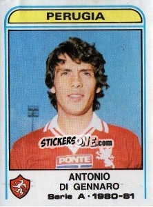 Cromo Antonio Di Gennaro - Calciatori 1980-1981 - Panini