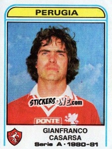 Cromo Gianfranco Casrasa - Calciatori 1980-1981 - Panini