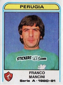 Sticker Franco Mancini - Calciatori 1980-1981 - Panini