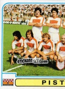 Figurina Squadra (puzzle 1) - Calciatori 1980-1981 - Panini