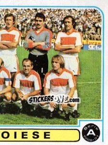Figurina Squadra (puzzle 2) - Calciatori 1980-1981 - Panini