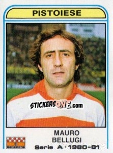 Sticker Mauro Bellugi - Calciatori 1980-1981 - Panini