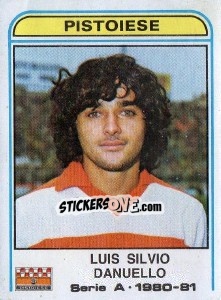 Cromo Luis Silvio Danuello - Calciatori 1980-1981 - Panini