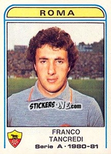 Sticker Franco Tancredi - Calciatori 1980-1981 - Panini
